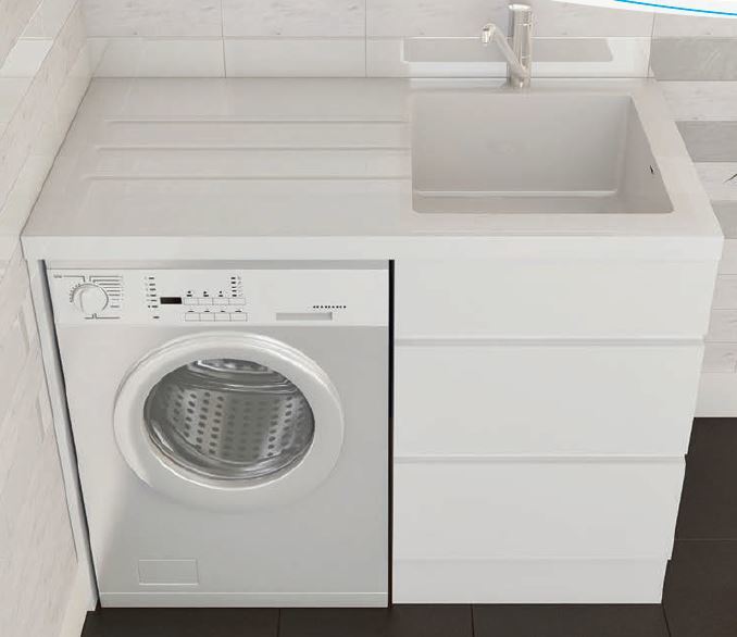 compact laundry unit